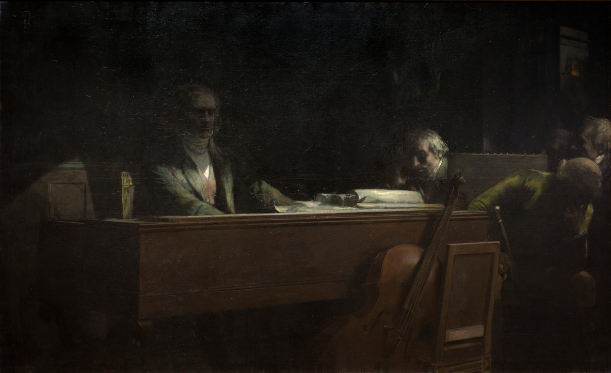 Beethoven, Sonata al chiaro di luna da Jean Joseph Benjamin Constant