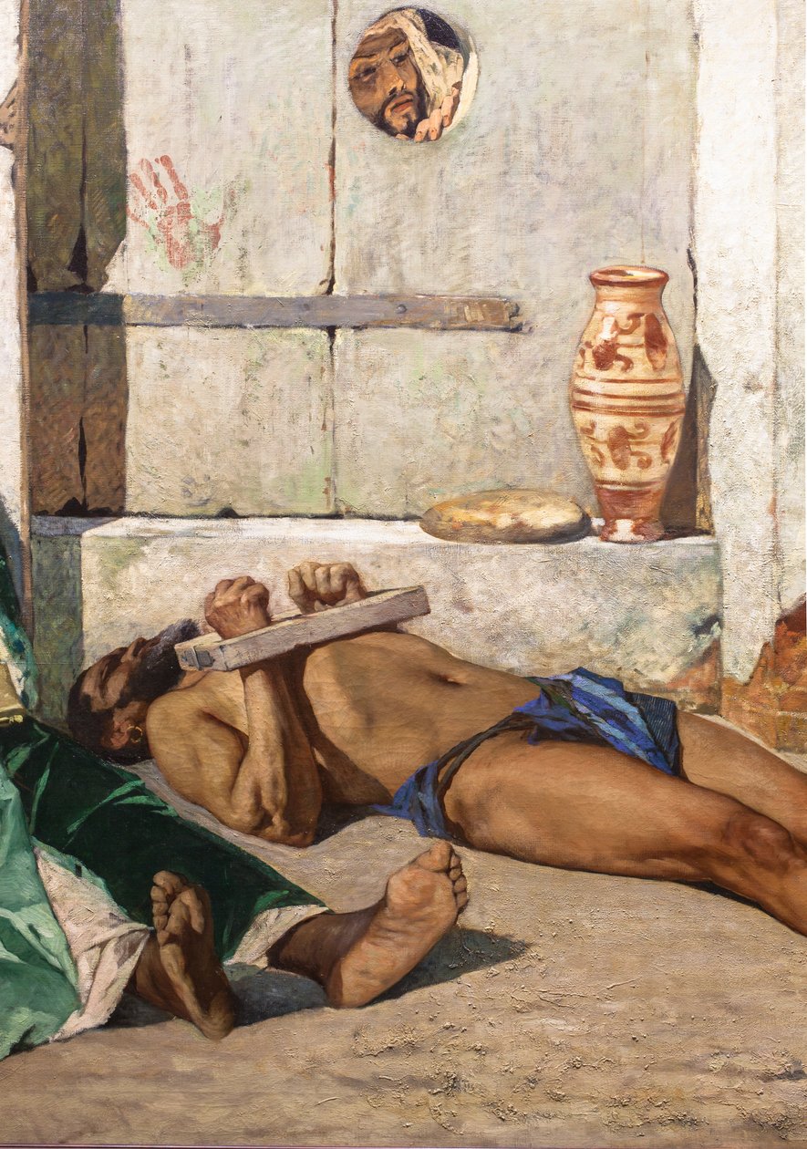 Prigionieri marocchini (particolare) da Jean Joseph Benjamin Constant