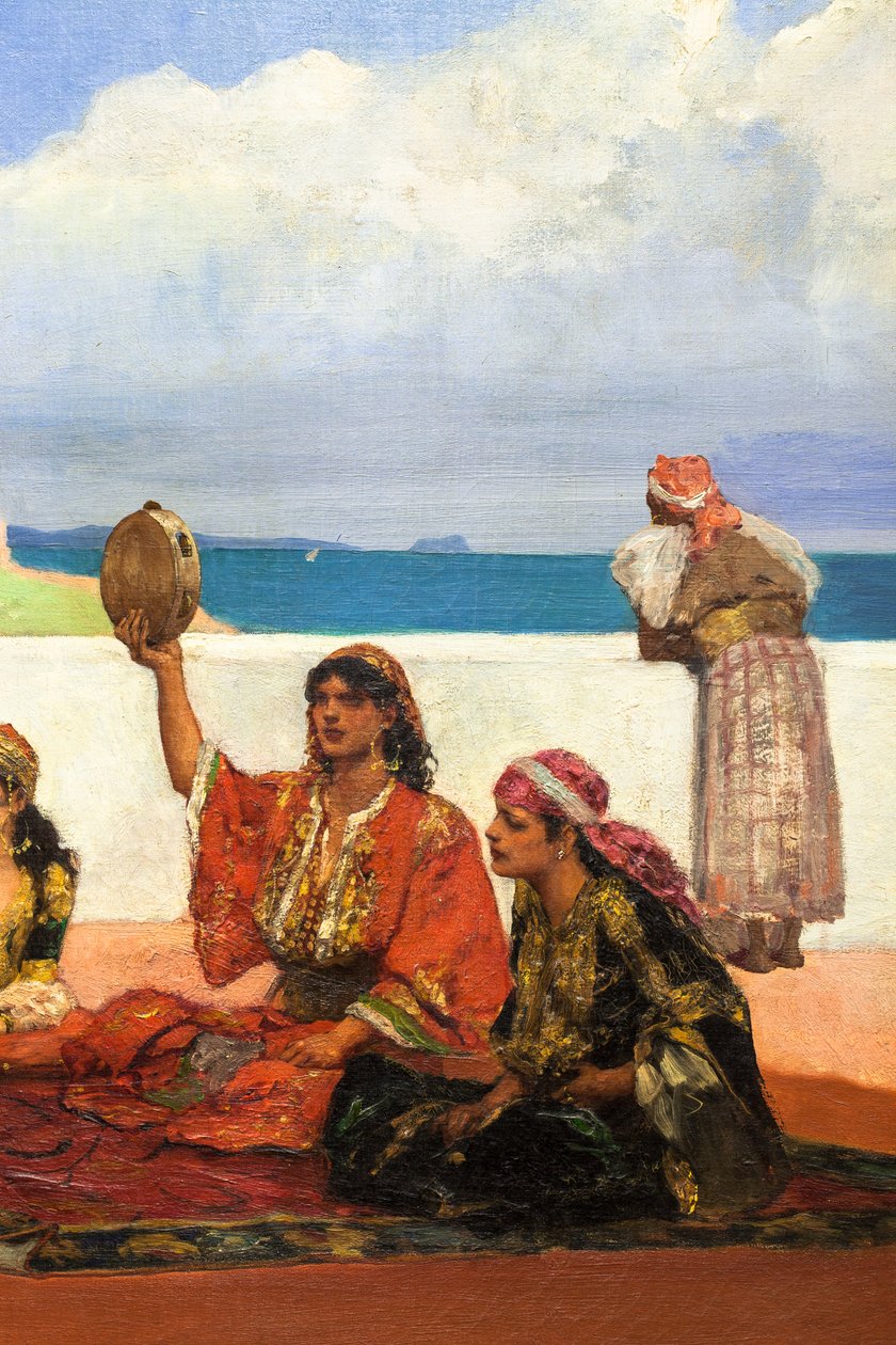 La danza delle sciarpe (particolare), 1880 circa (olio su tela) da Jean Joseph Benjamin Constant