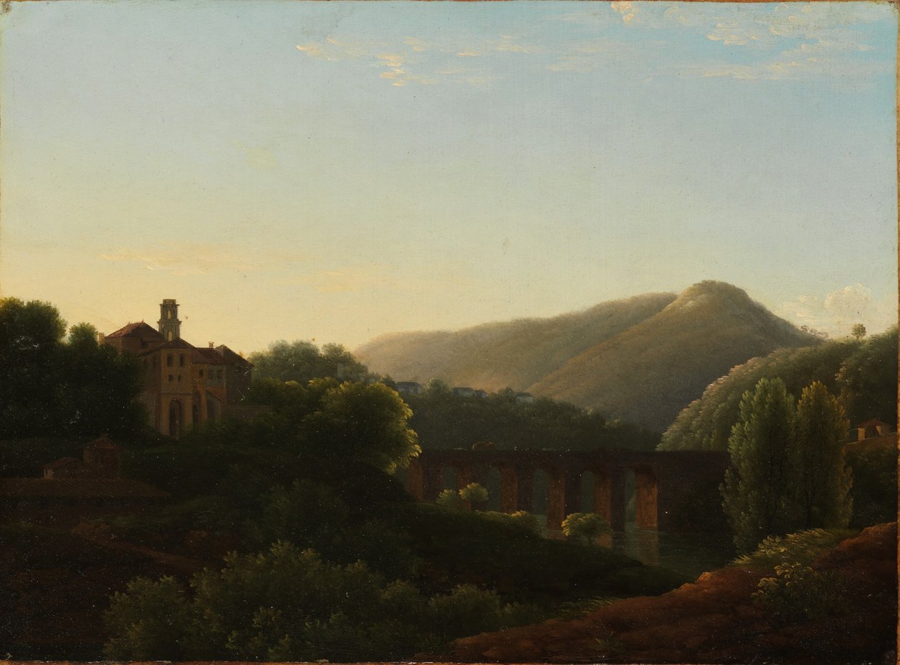 Il ponte di La Cava, Regno di Napoli da Jean Joseph Xavier Bidauld