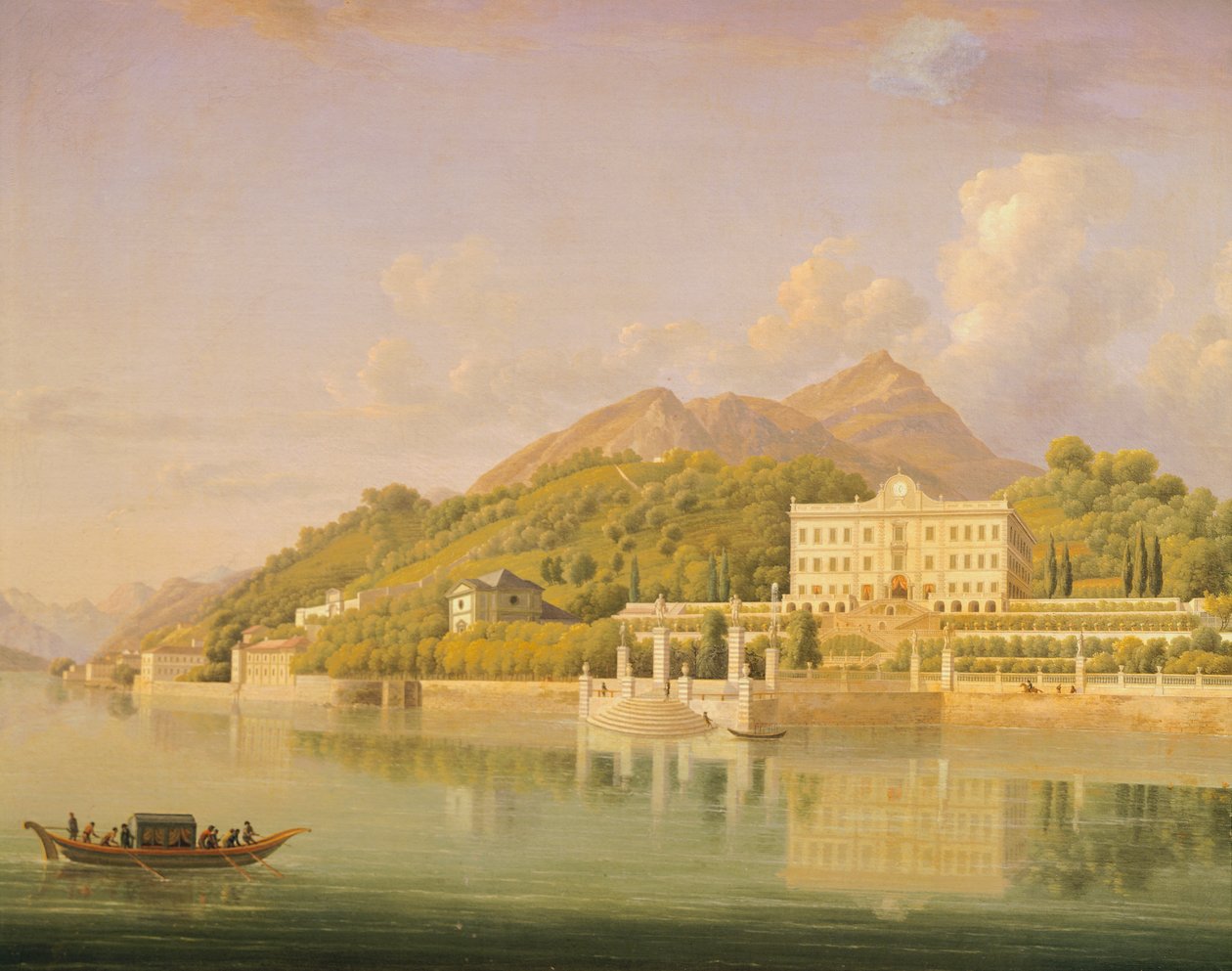 Villa Carlotta a Tremezzo sul Lago di Como da Jean Joseph Xavier Bidauld