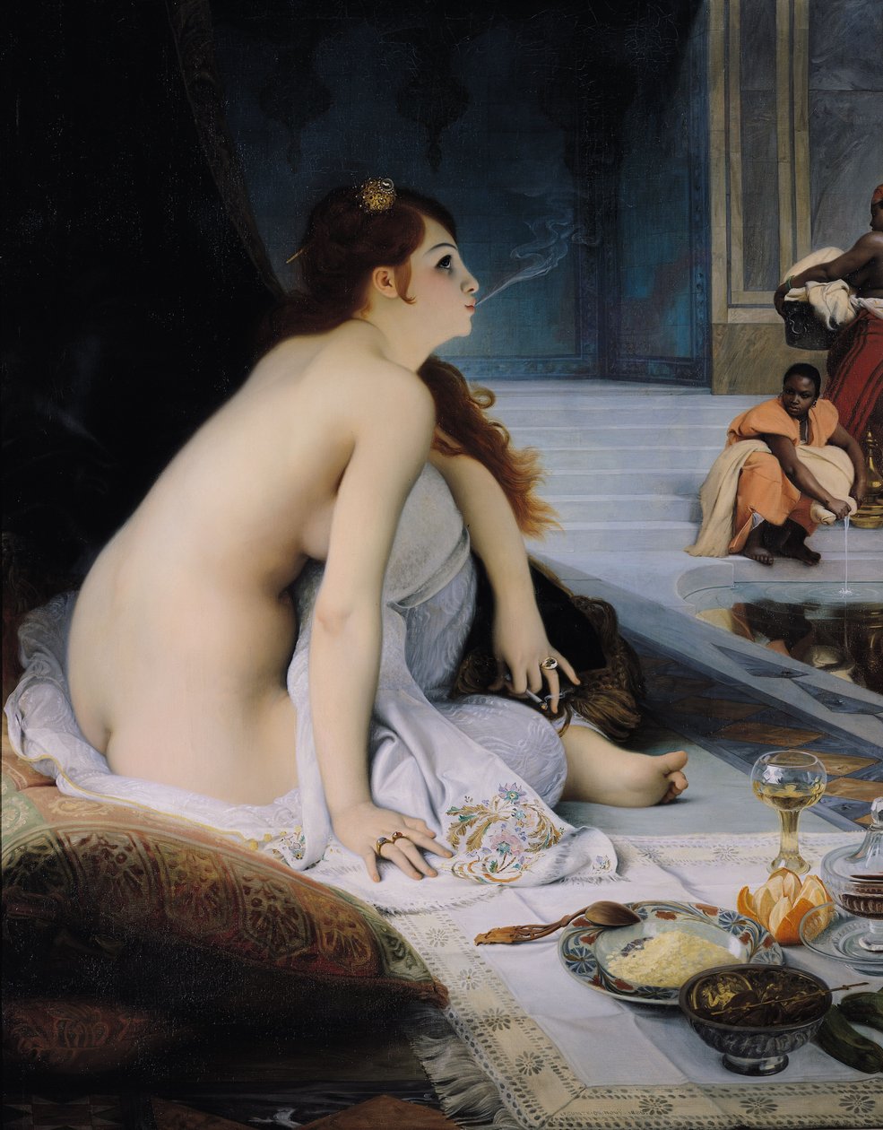 La schiava bianca, 1888 da Jean Jules Antoine Lecomte du Nouy