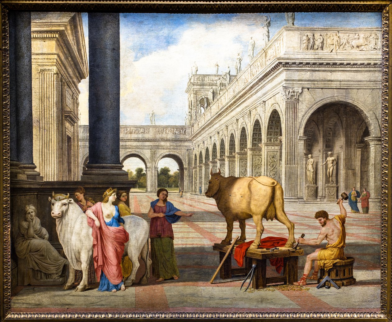 Dedalo e Pasiphaé da Jean Lemaire