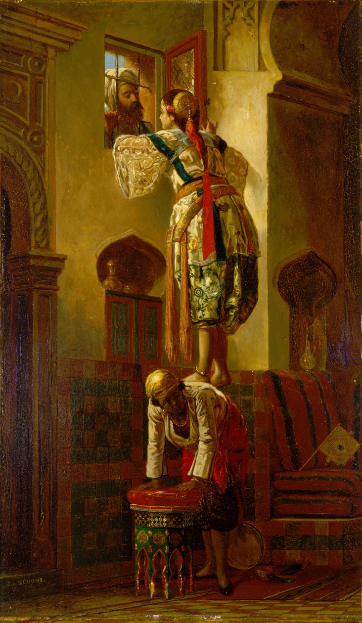 La Tristezza da Jean Leon (attr. to) Gerome