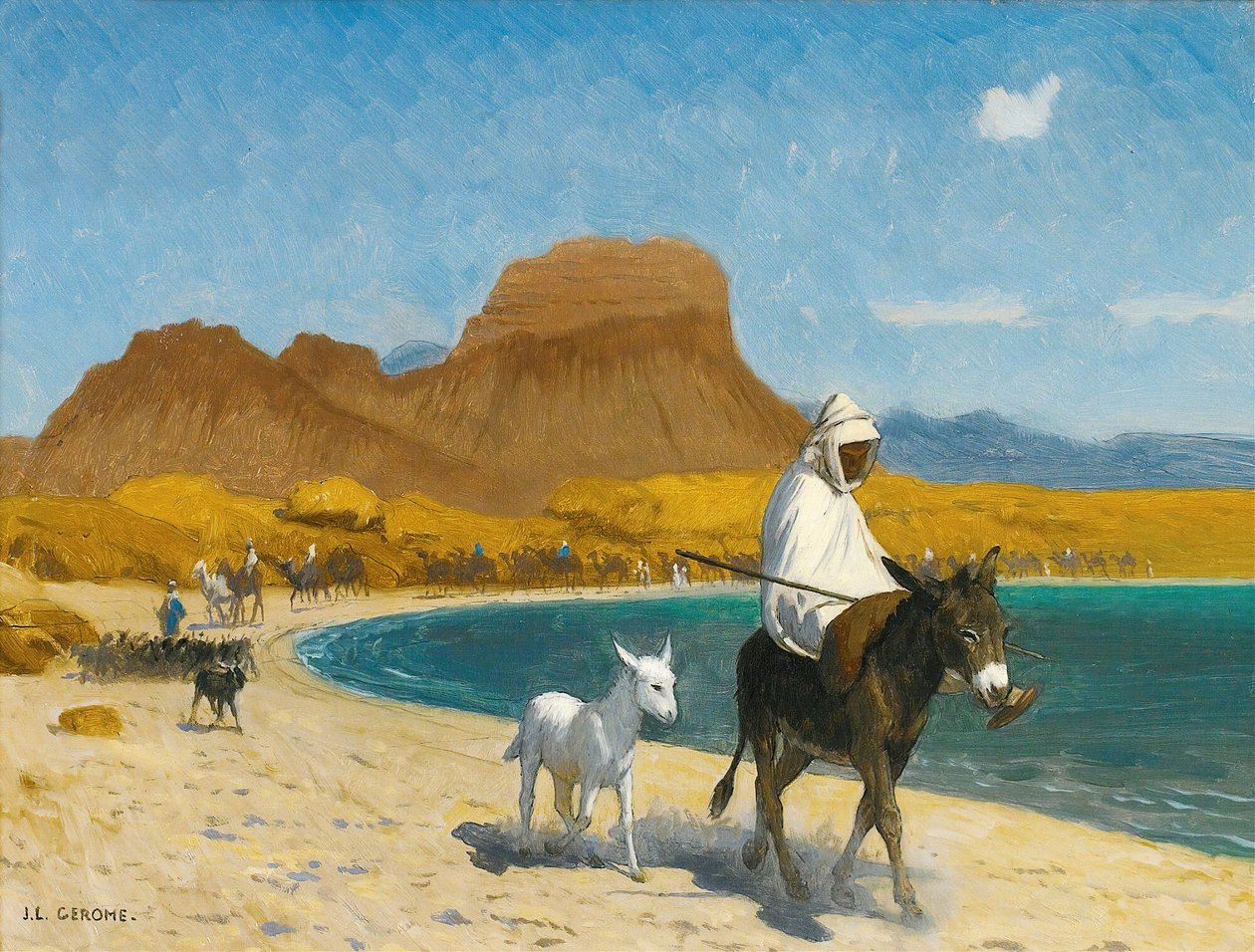 Golfo di Aqaba da Jean Leon Gerome