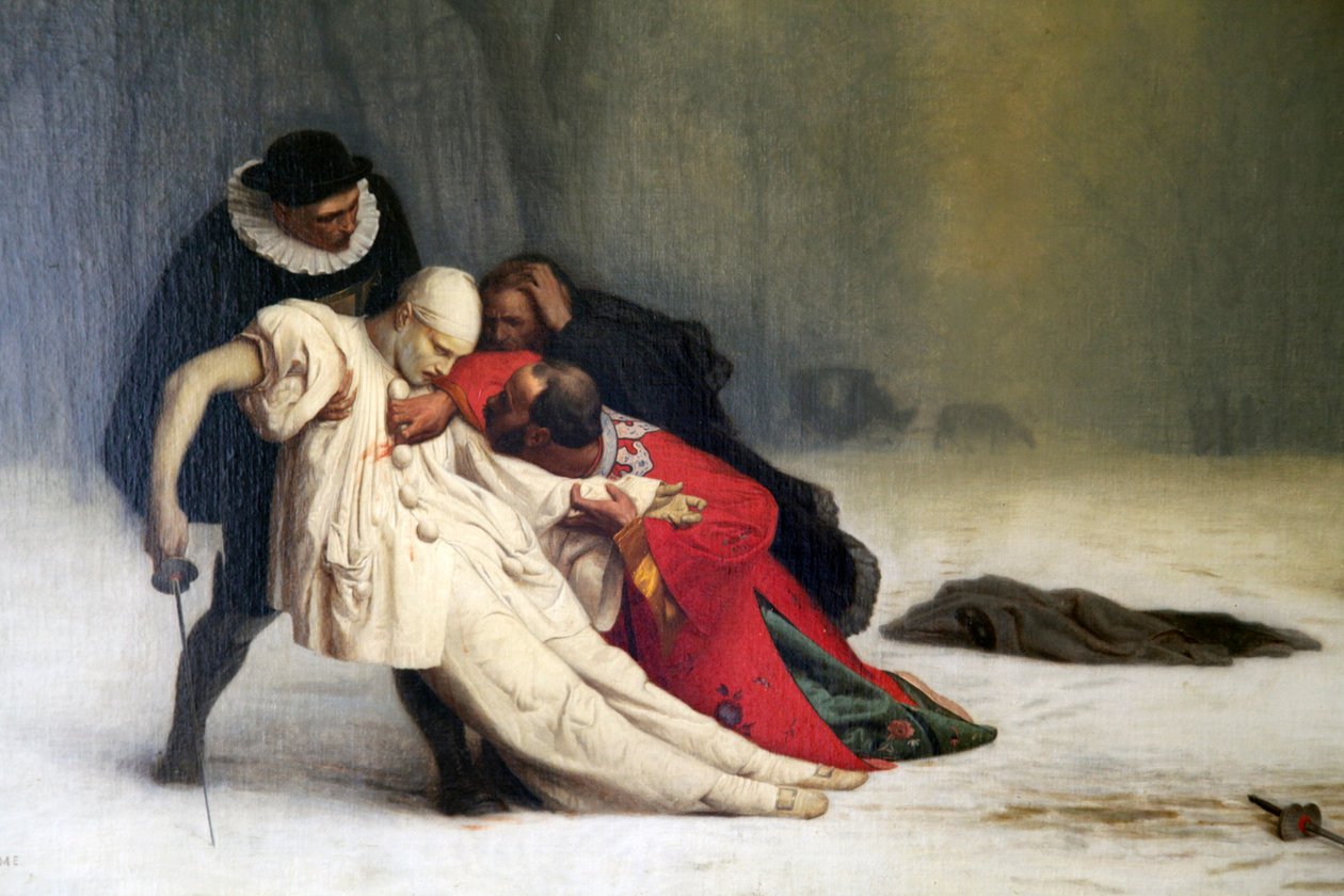 Duello dopo un Ballo in Maschera, 1857 da Jean Leon Gerome