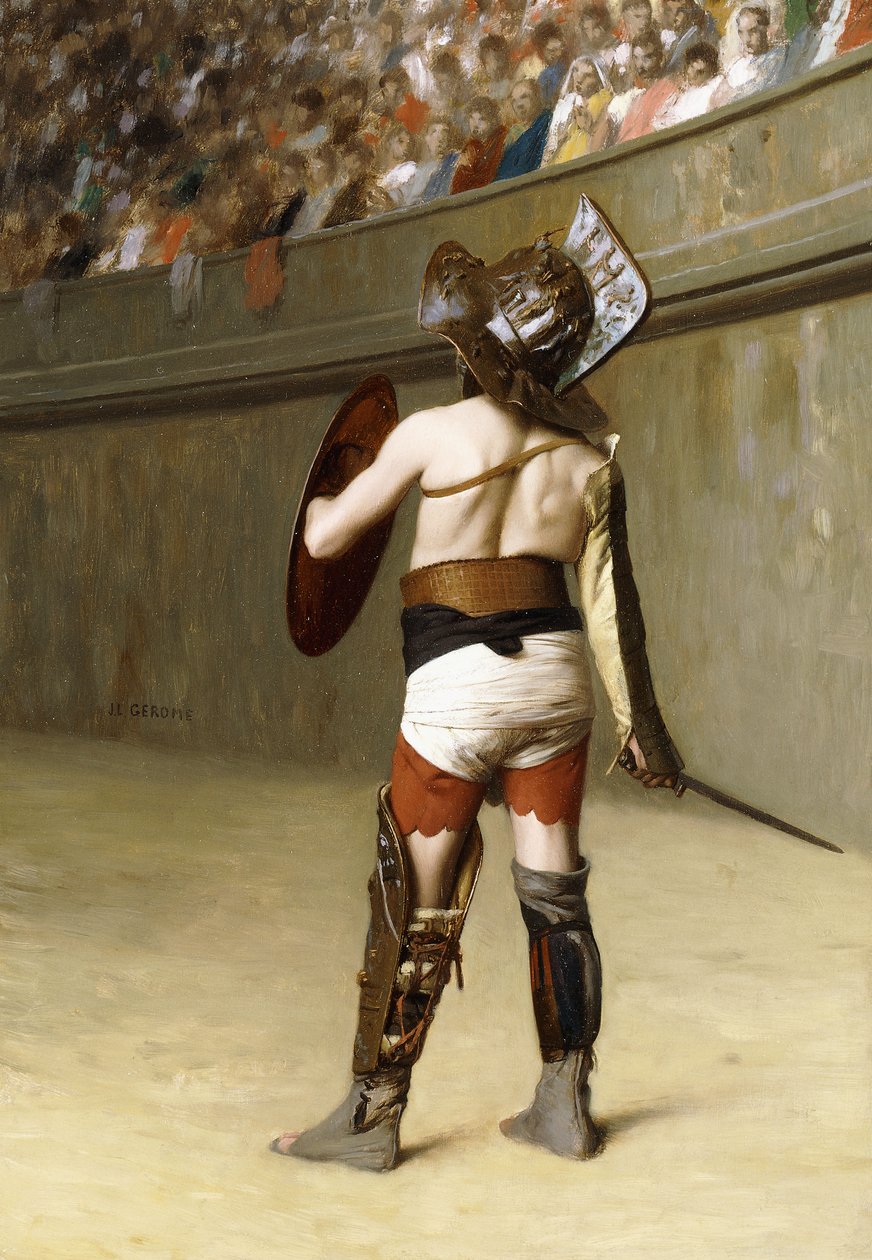 Mirmillone - Un gladiatore gallico da Jean Leon Gerome
