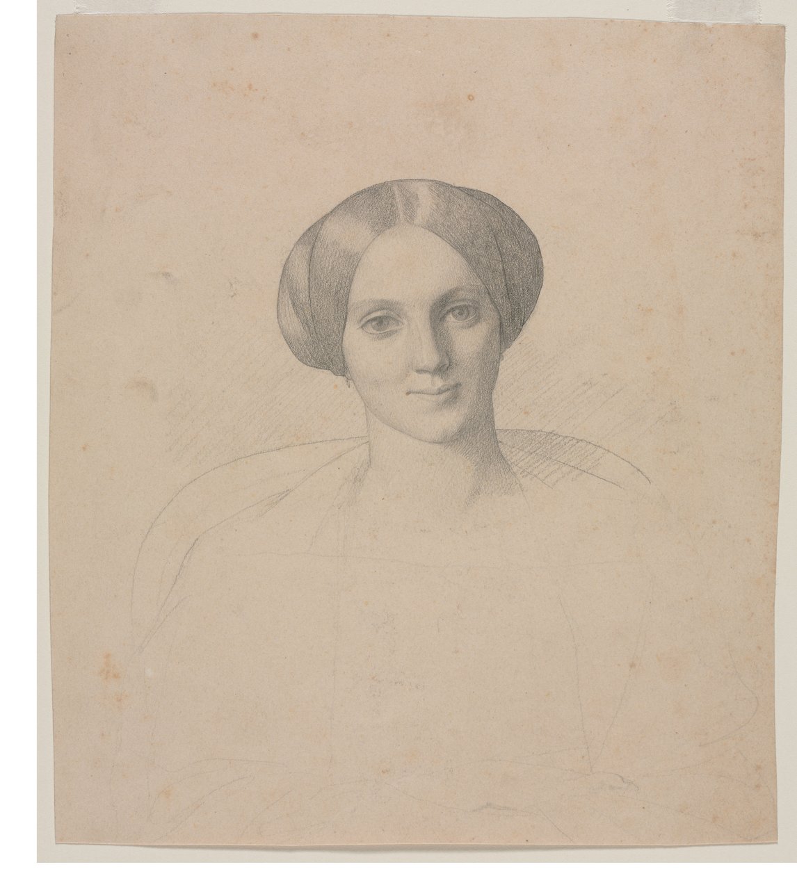 Ritratto di testa di donna da Jean Leon Gerome