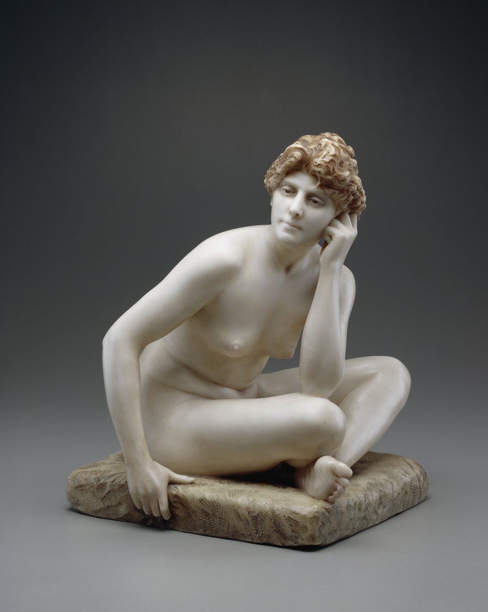 Donna seduta, c.1890/95 da Jean Leon Gerome