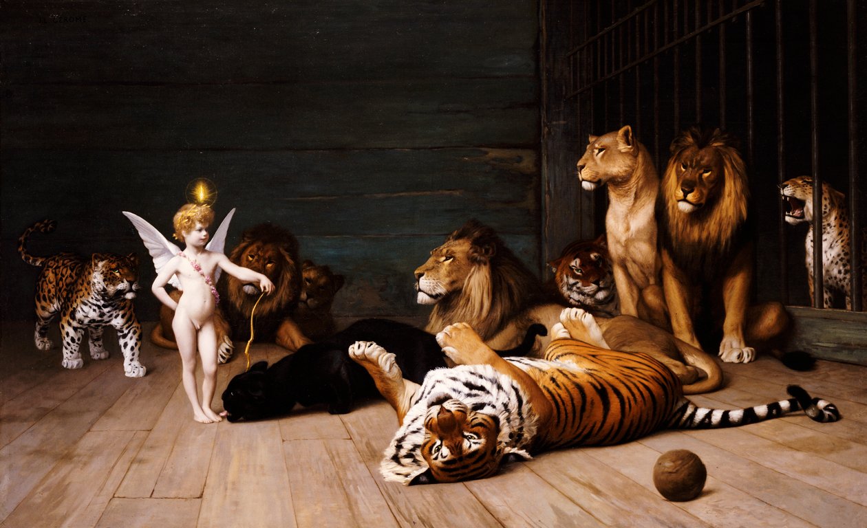Chiunque tu sia, Ecco il tuo Maestro da Jean Leon Gerome