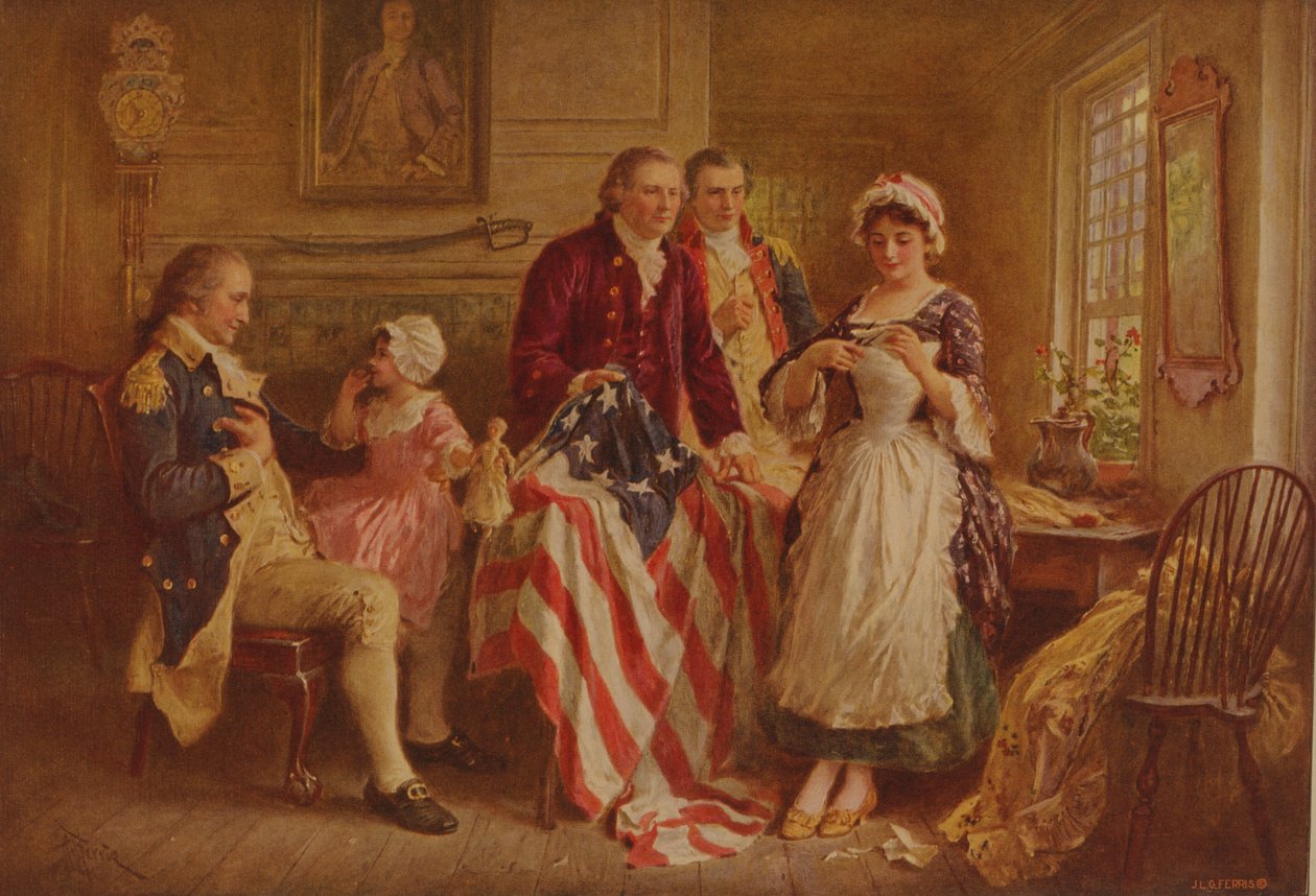 Betsy Ross da Jean Leon Gerome Ferris