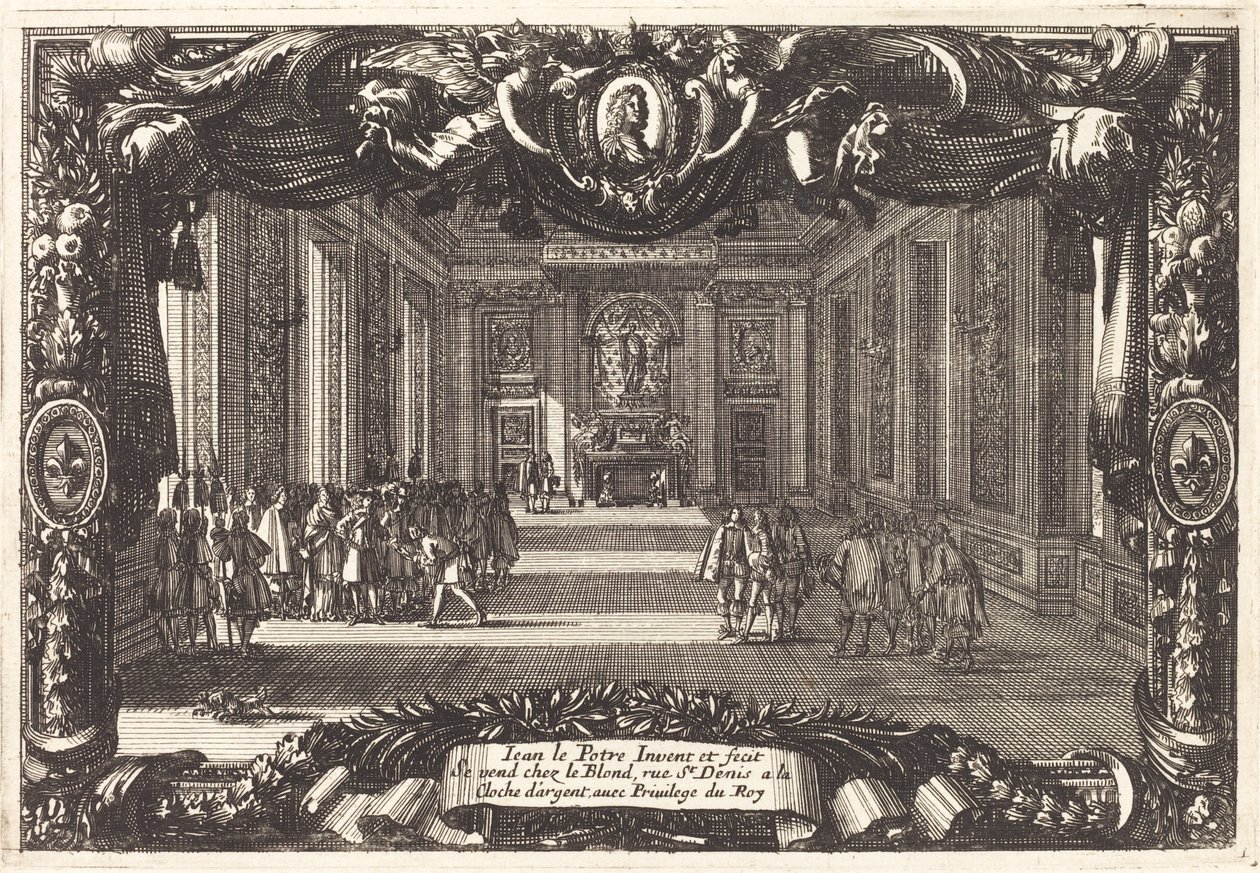 Pagina del titolo da Jean Lepautre