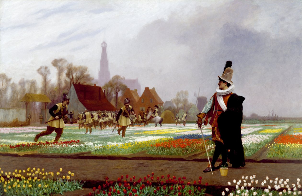Follia dei tulipani da Jean Leon Gerome