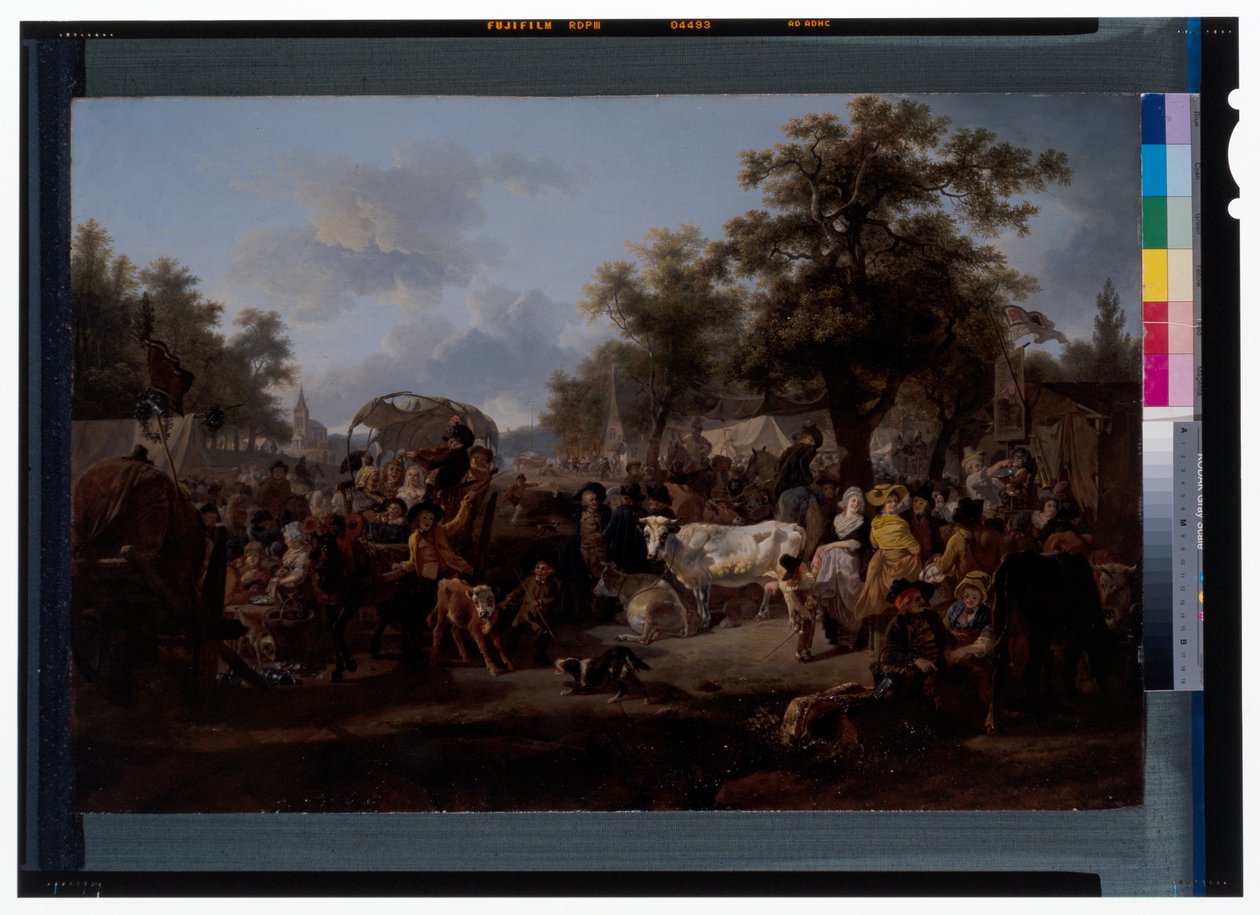 La fiera del villaggio da Jean Louis (1744 1829) De Marne