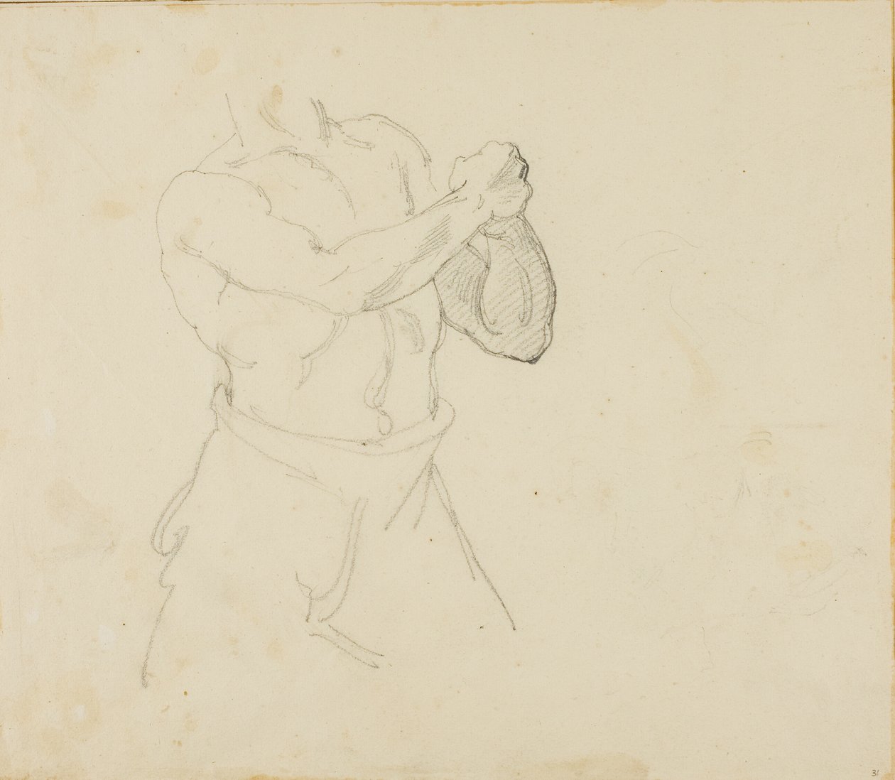 Torso di un pugile da Jean Louis André Théodore Géricault