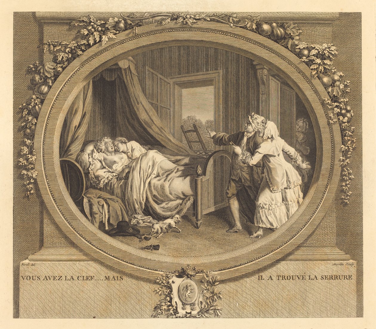 Hai la chiave, ma lui ha trovato la serratura da Jean Louis Anselin after Antoine Borel
