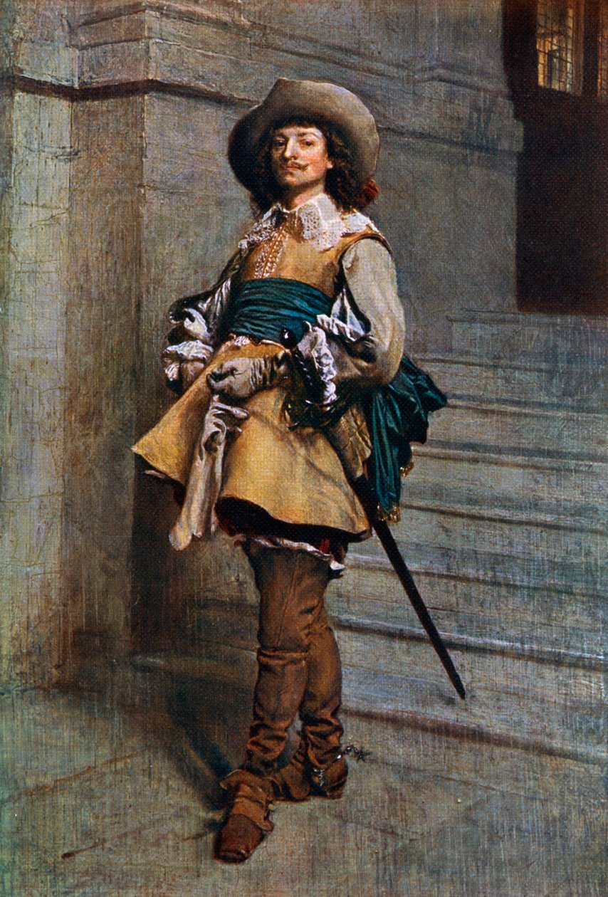 Un cavaliere: tempo di Luigi XIII da Jean Louis Ernest Meissonier