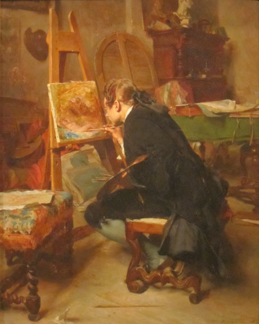 Un pittore da Jean Louis Ernest Meissonier