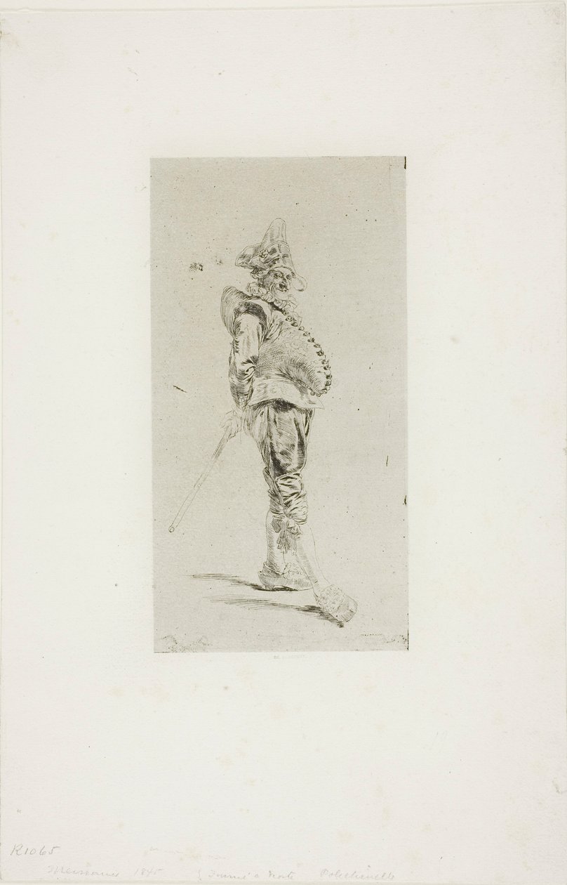 Punchinello da Jean Louis Ernest Meissonier