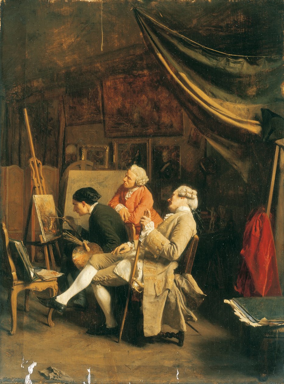 I pittori dilettanti da Jean Louis Ernest Meissonier