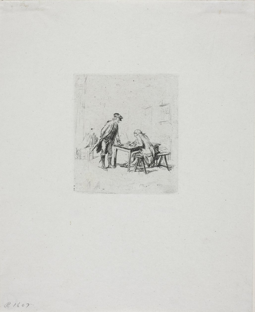 Il Sergente Reporter da Jean-Louis Ernest Meissonier
