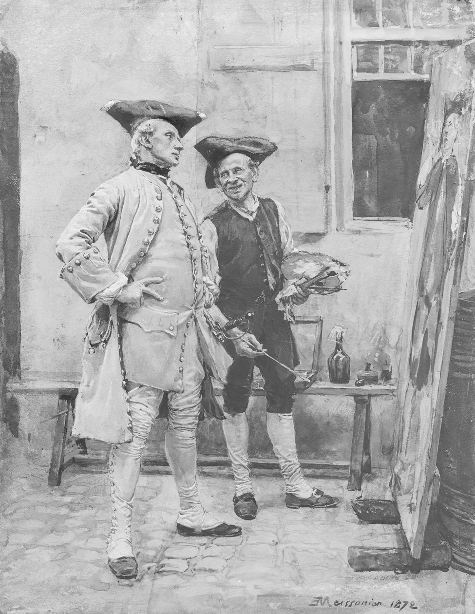 Il Pittore di Insegne da Jean Louis Ernest Meissonier