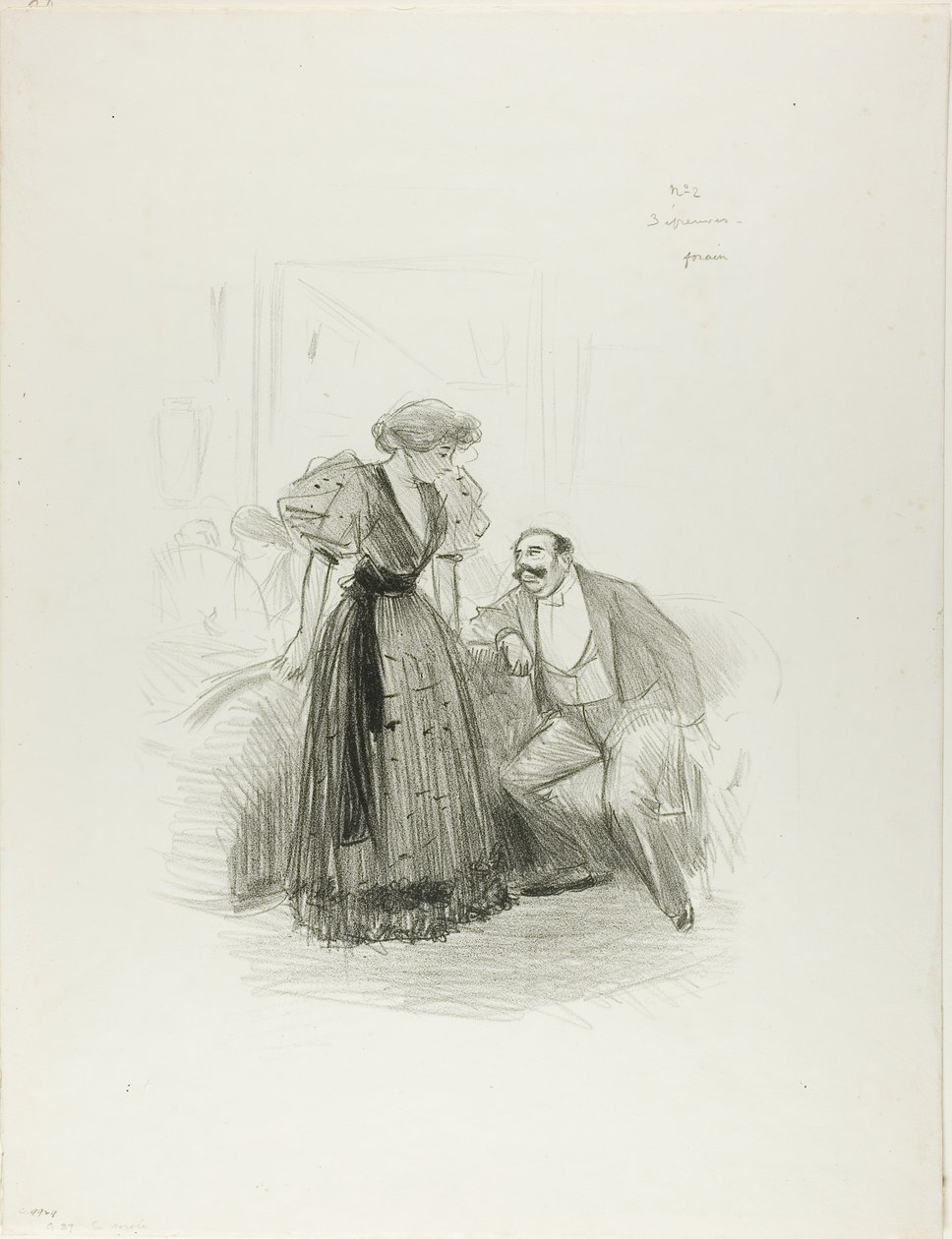 A una Festa Serale da Jean Louis Forain