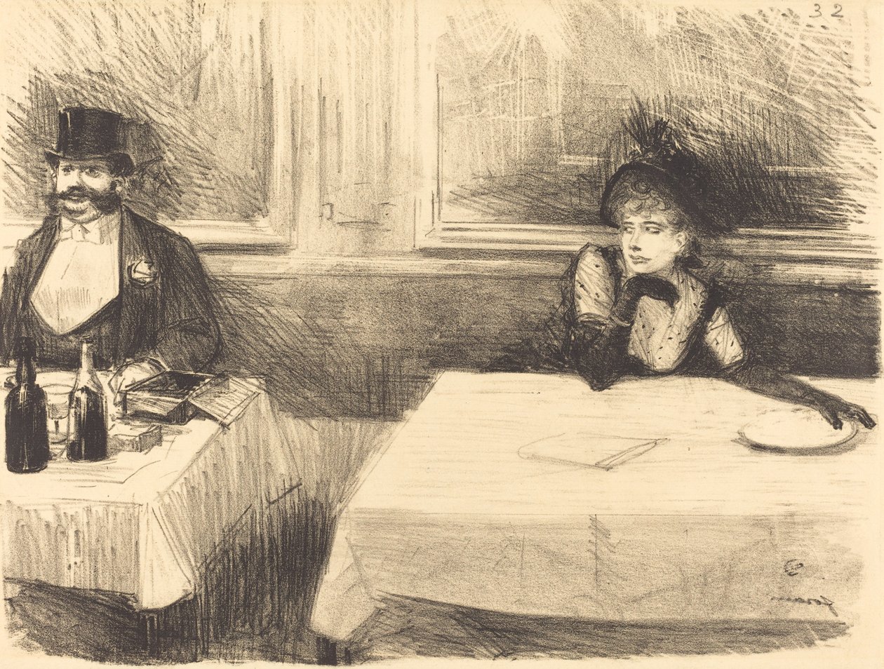 Al ristorante da Jean Louis Forain