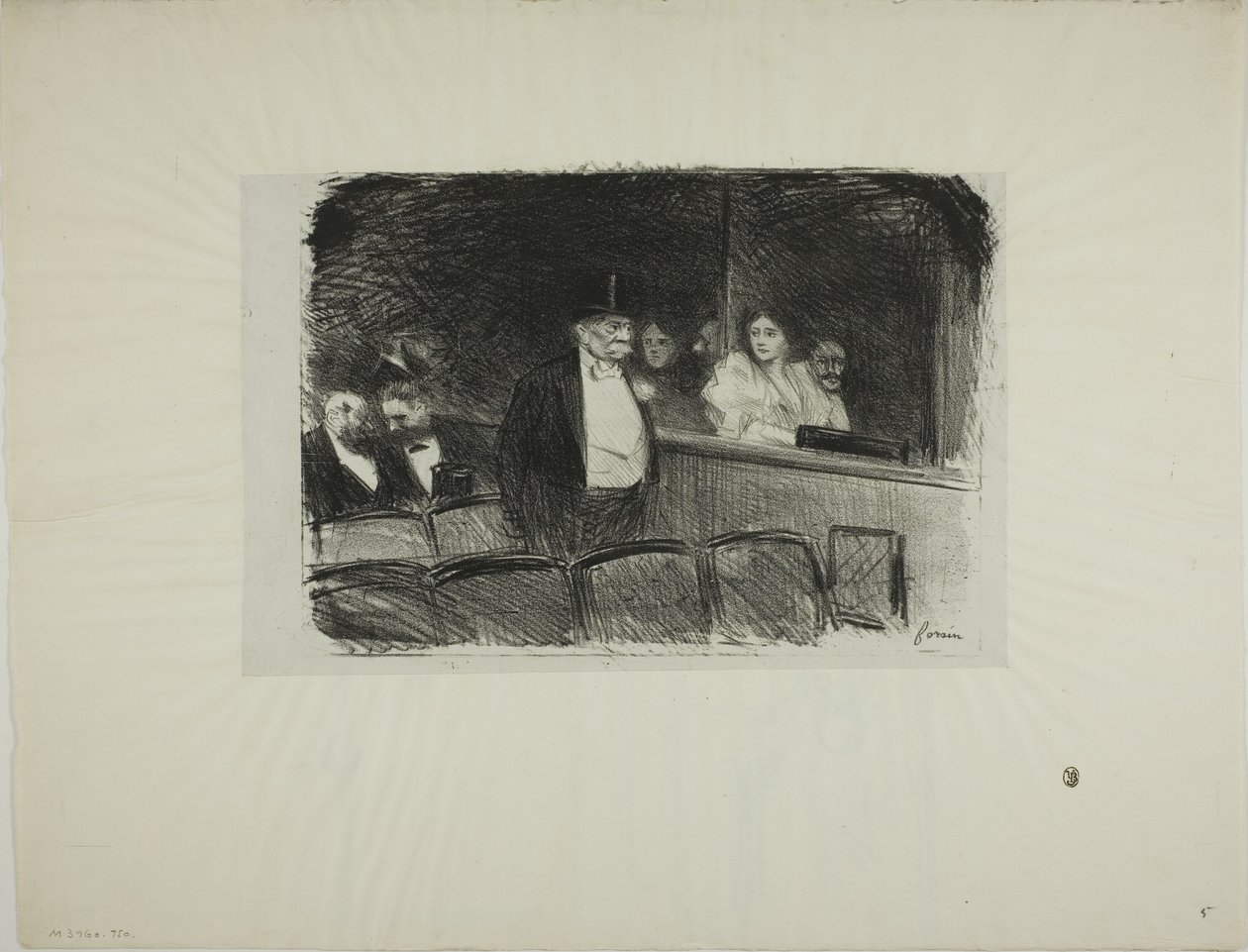 A teatro da Jean Louis Forain