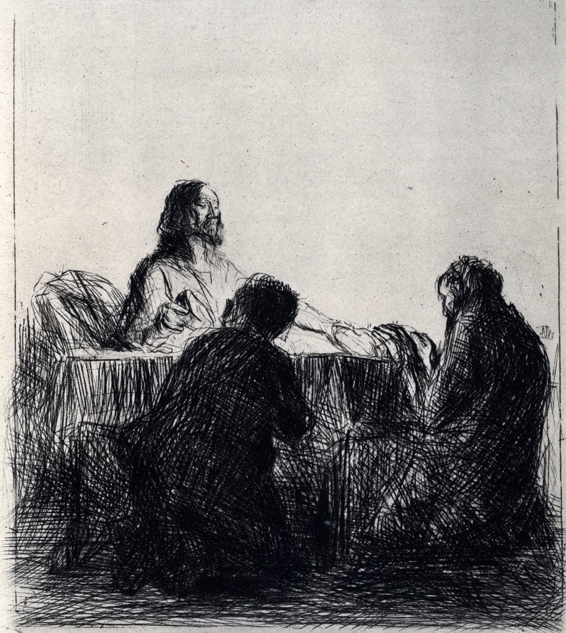 La rottura del pane, 1925 da Jean Louis Forain