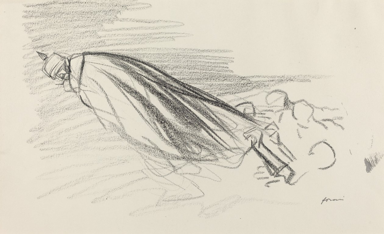 Ceux de la priemiere heure. "Sire! ou en somme-nous de la guerre fraiche et joyeuse!" da Jean Louis Forain