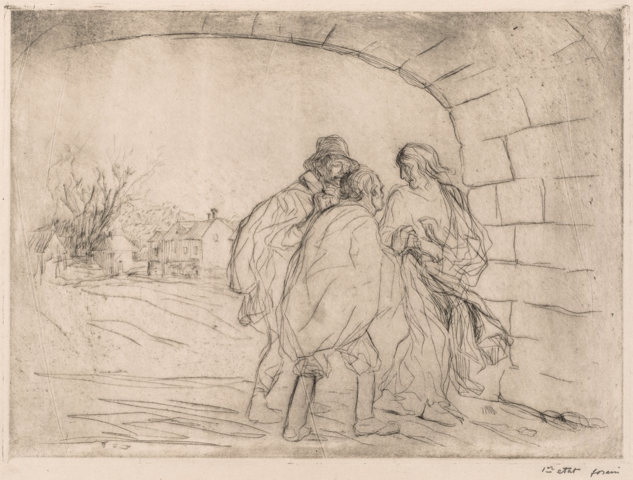 Incontro sotto la volta da Jean Louis Forain