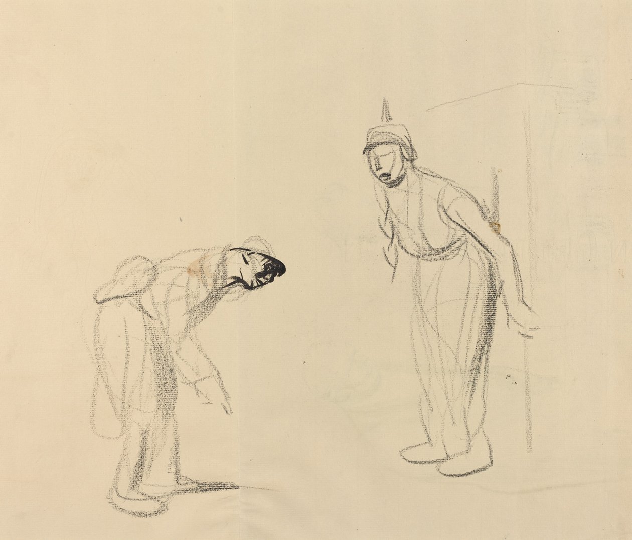 Nascondendo i "louis" [verso] da Jean Louis Forain