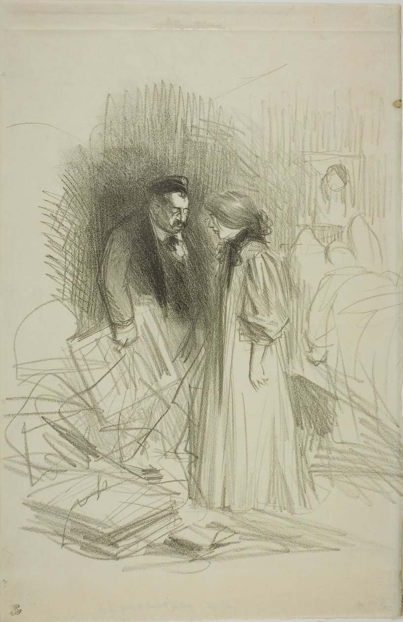 "Non oso ancora toglierli... gli farebbe troppo male". da Jean Louis Forain