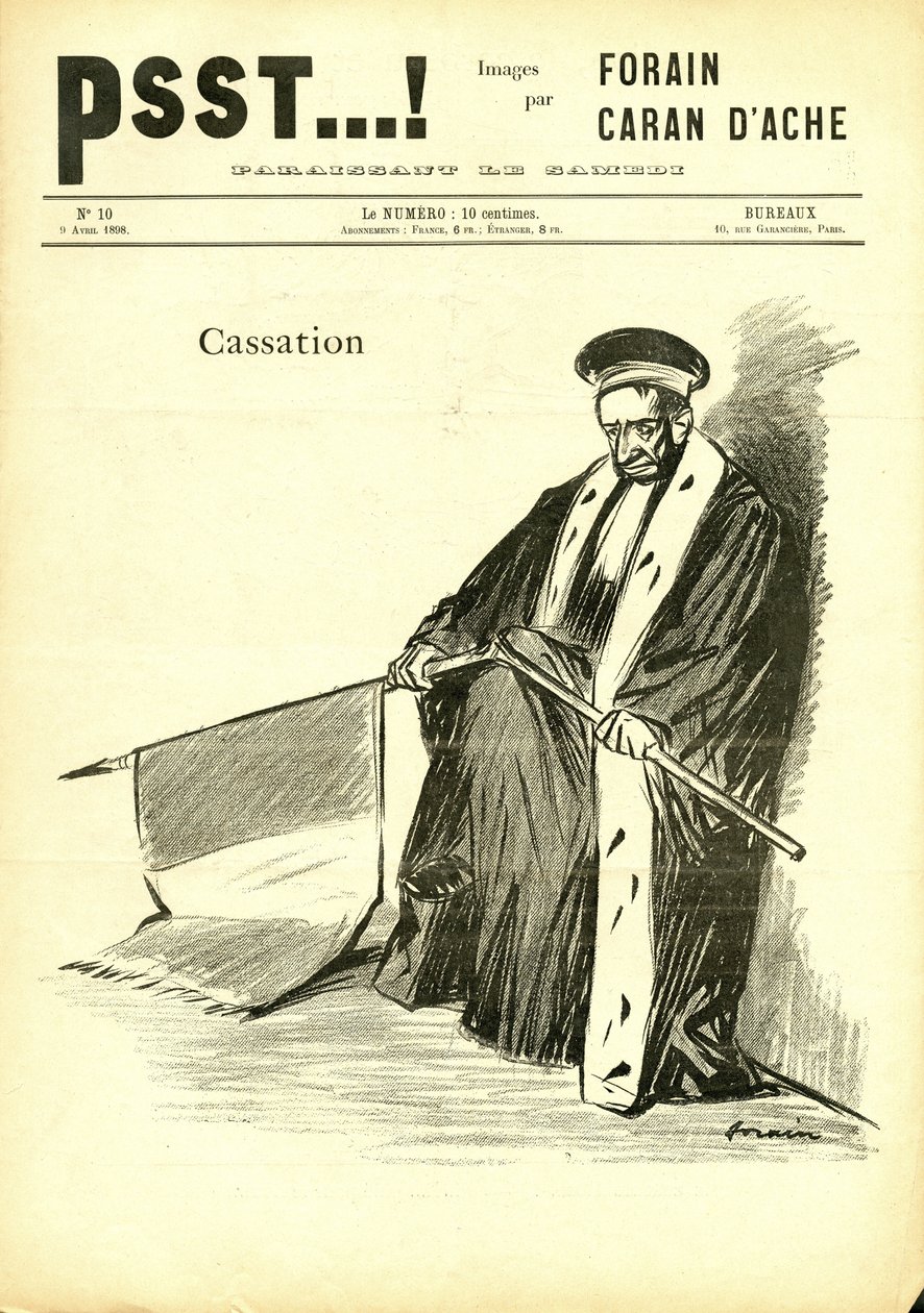 Illustrazione di Jean-Louis Forain in Psst...! da Jean Louis Forain