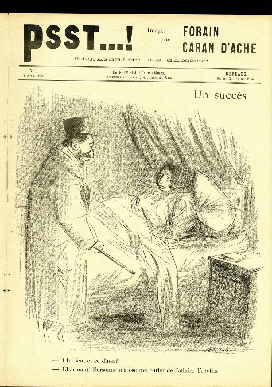 Illustrazione di Jean-Louis Forain in Psst...! da Jean Louis Forain