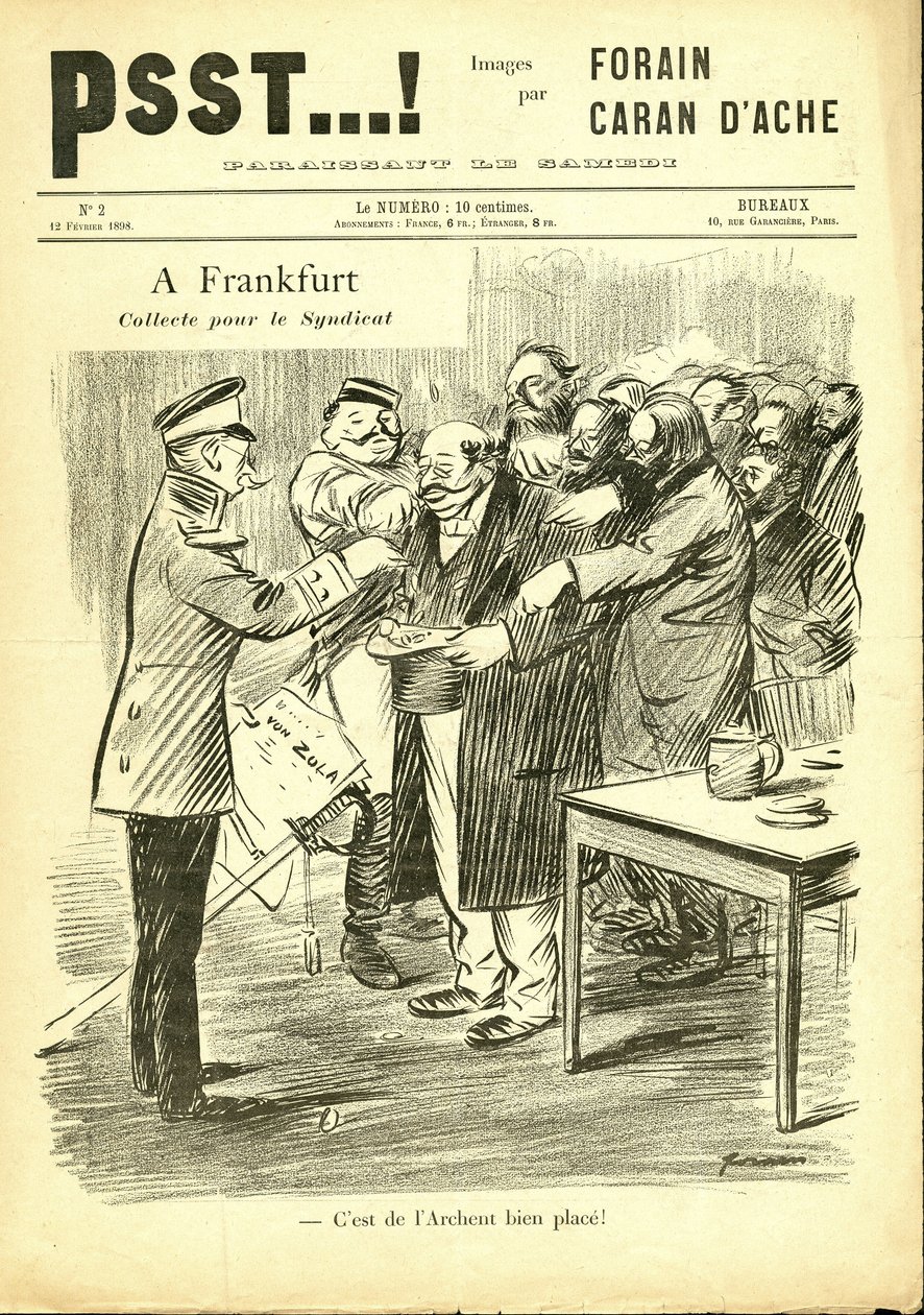 Illustrazione di Jean-Louis Forain in Psst...! da Jean Louis Forain