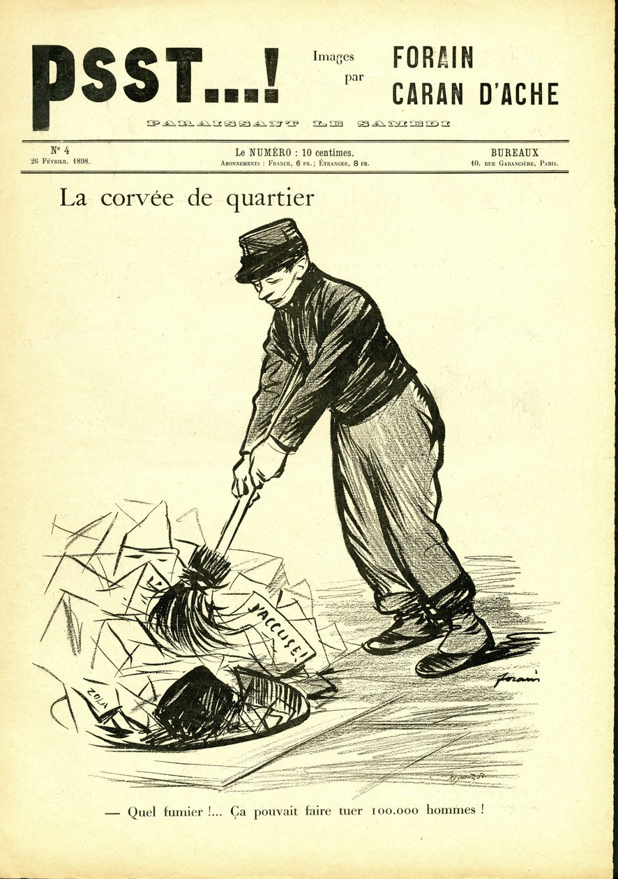 Illustrazione di Jean-Louis Forain in Psst...! da Jean Louis Forain