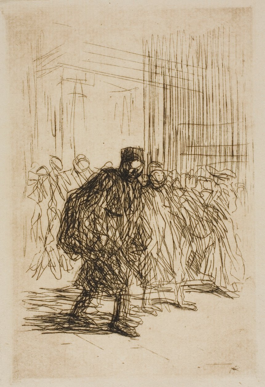 Nei corridoi della Casa di Giustizia da Jean Louis Forain