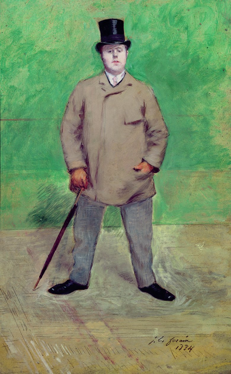 Jacques-Emile Blanche, 1884 da Jean Louis Forain