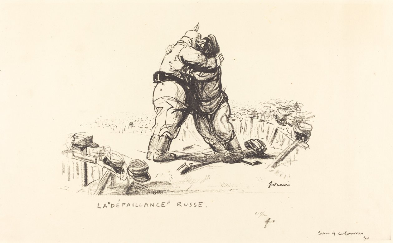 La Defaillance Russe da Jean Louis Forain