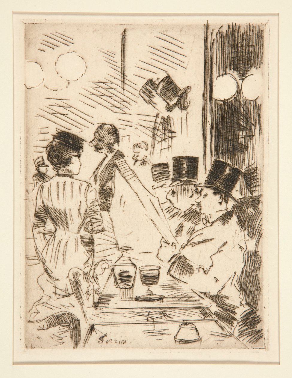 Il caffè della nuova Atene da Jean Louis Forain