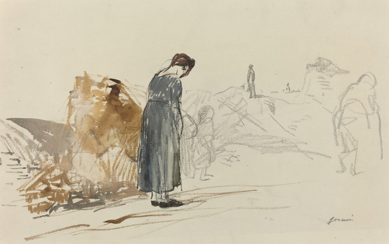 I tedeschi se ne sono andati, c. 1914-1919 da Jean Louis Forain