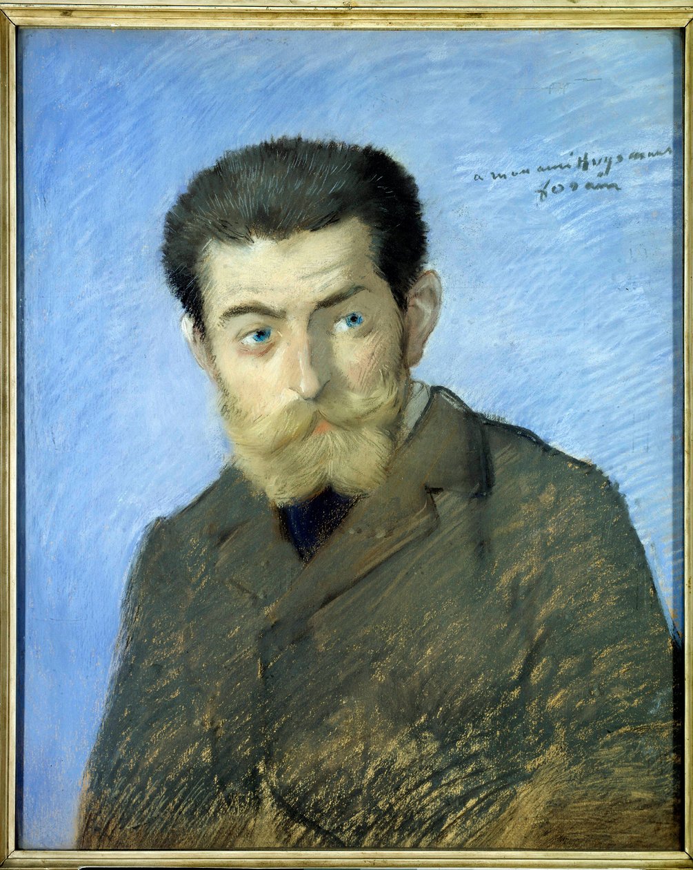 Ritratto dello scrittore francese Charles Marie Georges Huysmans detto Joris Karl Huysmans da Jean Louis Forain