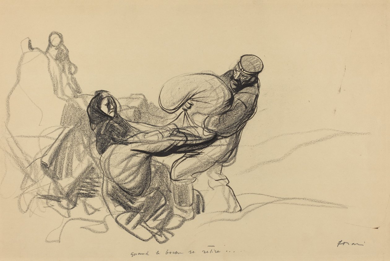 Quando il tedesco si ritira... da Jean Louis Forain