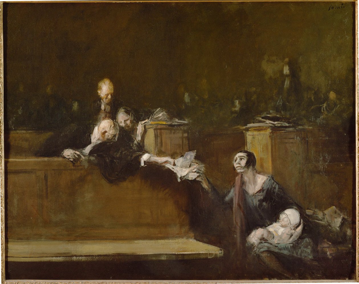 Scene di tribunale ... da Jean Louis Forain