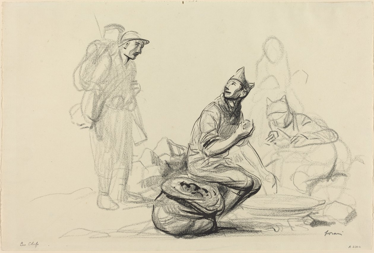 I cuochi, c. 1914-1919 da Jean Louis Forain