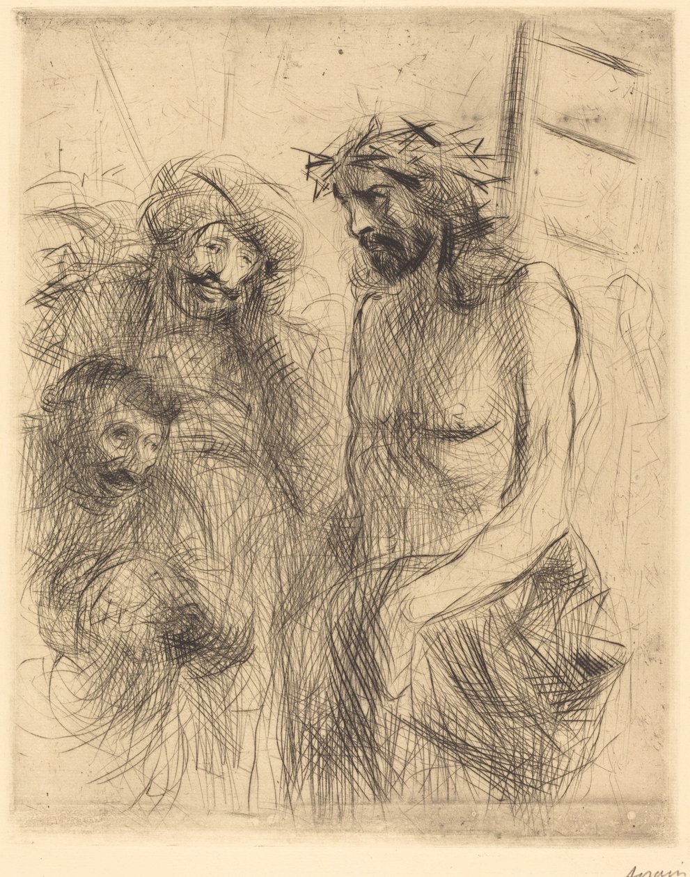 La derisione di Cristo da Jean Louis Forain