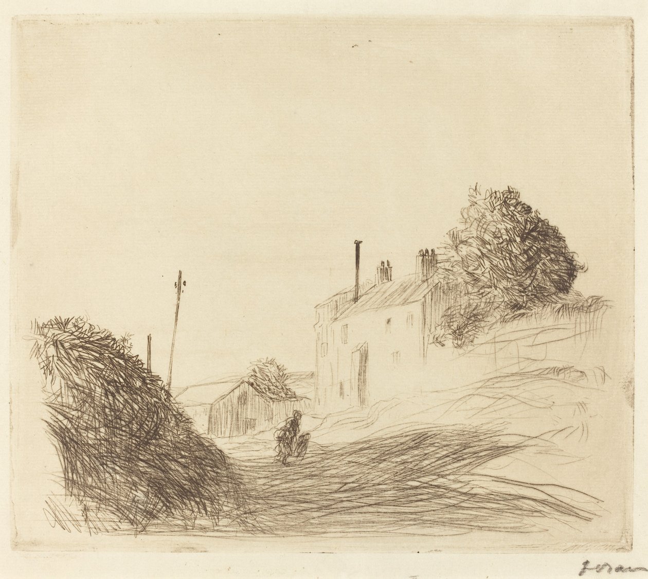 La strada per Rocquencourt da Jean Louis Forain