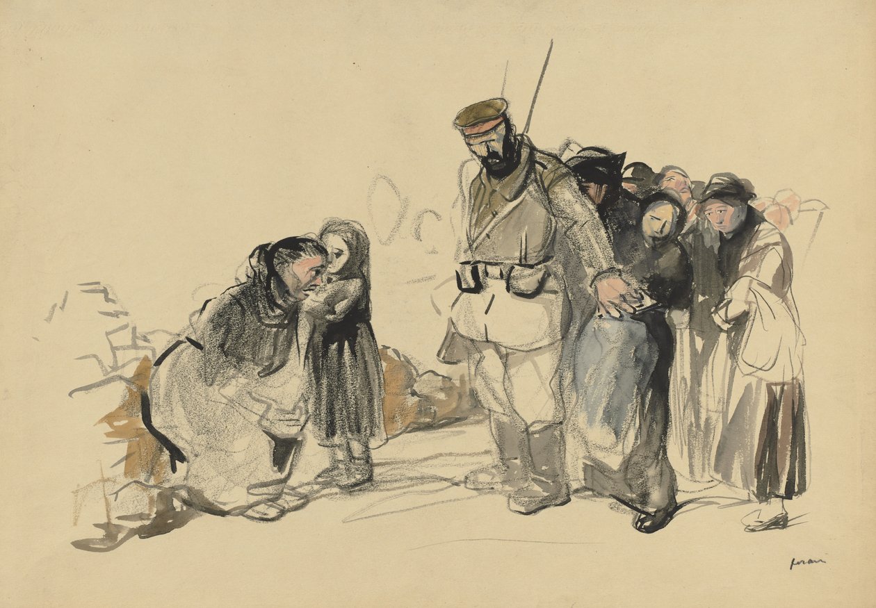 La schiavitù nel Nord, quarto trimestre 1800s o primo terzo 1900s da Jean Louis Forain
